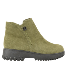 Ghete 501 Ghete casual - dama - B09008 verde - piele intoarsa