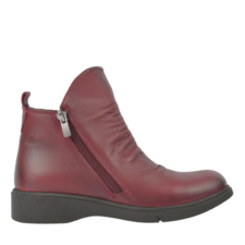Ghete 563 Ghete casual - dama - D70-2003 bordo - piele naturala