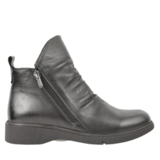 Ghete 575 Ghete casual - dama - D70-2003 negru - piele naturala