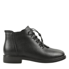 Ghete 471 Ghete casual - dama - J930001A negru - piele naturala