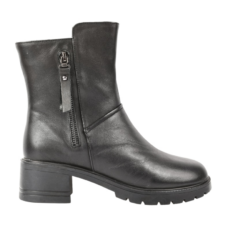 Ghete 629 Ghete casual - dama - M613 negru - piele naturala