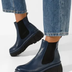 Ghete chelsea dama Avelyn navy