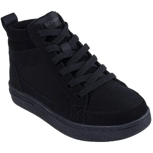 Ghete copii Skechers Smooth Street Cozy Zip 405618L-BBK 1 Ghete copii Skechers Smooth Street Cozy Zip 405618L-BBK