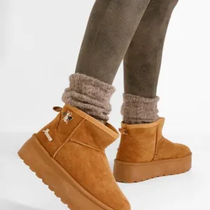 Ghete cu platformă Carmelita camel