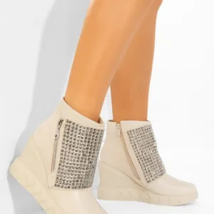 Ghete cu platforma Ismelora bej