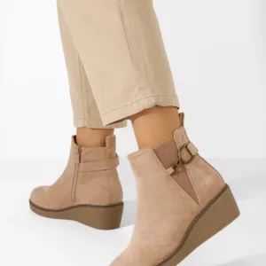 Ghete cu platforma Sherilyne kaki