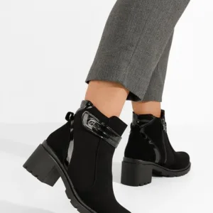 Ghete cu toc Atalia V2 negre