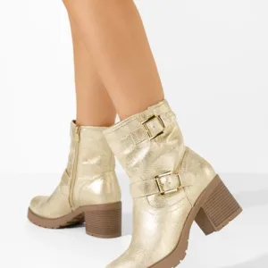 Ghete cu toc Caresia aurii