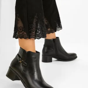 Ghete cu toc Ilvoria negre