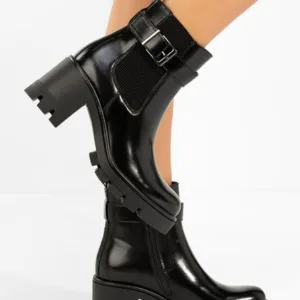 Ghete cu toc Rafira negre