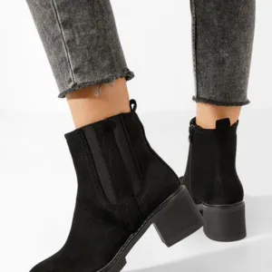 Ghete cu toc Zhiva negre