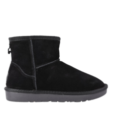 Ghete 477 Ghete dama - 1201 - negru - piele intoarsa