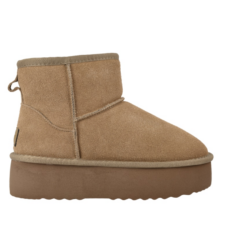 Ghete 461 Ghete dama - 1251 - maro - piele intoarsa