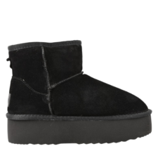 Ghete 599 Ghete dama - 1251 - negru - piele intoarsa