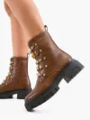 Ghete dama Brodie Camel