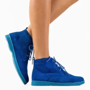 Ghete dama Larson Albastre