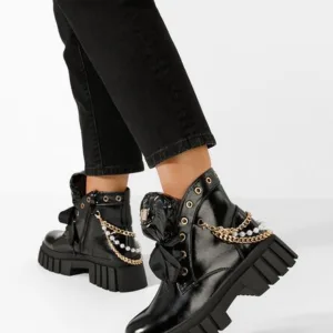 Ghete dama Marigold negre