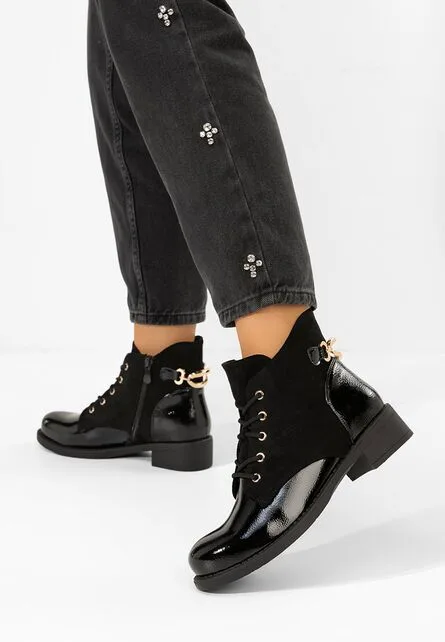 Ghete dama Rinalis negre 1 Ghete dama Rinalis negre