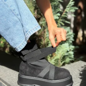 Ghete dama Shirley Negre