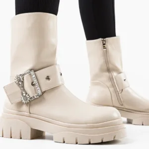 Ghete dama Short Bej