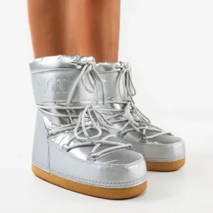 Ghete dama Skyan Argintii