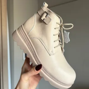 Ghete dama Solders Bej