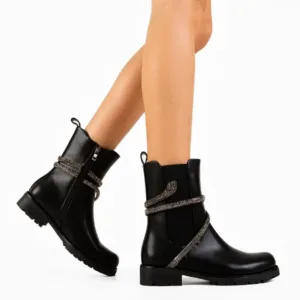 Ghete dama Tucker Negre