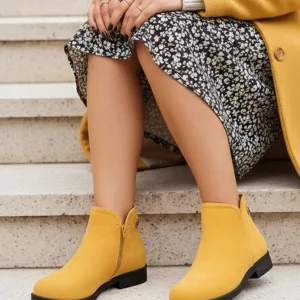 Ghete damă galbene Rimina V2