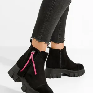 Ghete dama piele Endless V4 negre