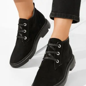 Ghete dama piele Isara V2 negre