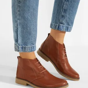 Ghete dama piele Kalisa V2 camel