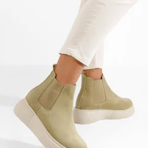 Ghete dama piele Kisalia V2 bej