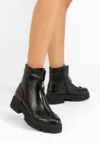 Ghete dama piele Laree negre