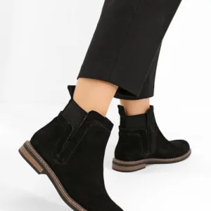 Ghete dama piele Torrenia V3 negre