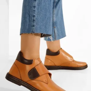 Ghete dama piele maro Neriasa