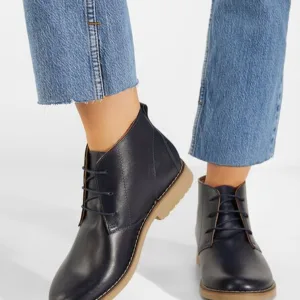 Ghete dama piele navy Kalisa V2