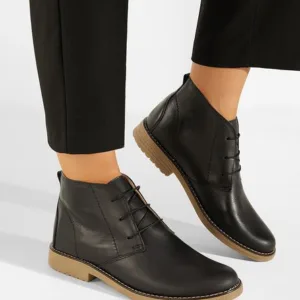 Ghete dama piele negre Kalisa V2