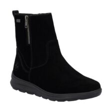 Ghete 447 Ghete de dama casual - piele intoarsa - negru