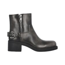 Ghete 637 Ghete de piele cu catarame decorative
