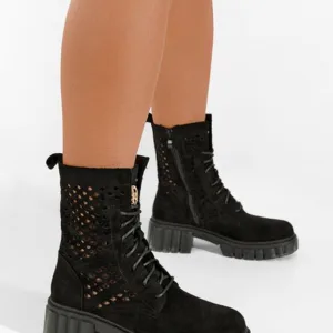 Ghete de toamna Haisley negre