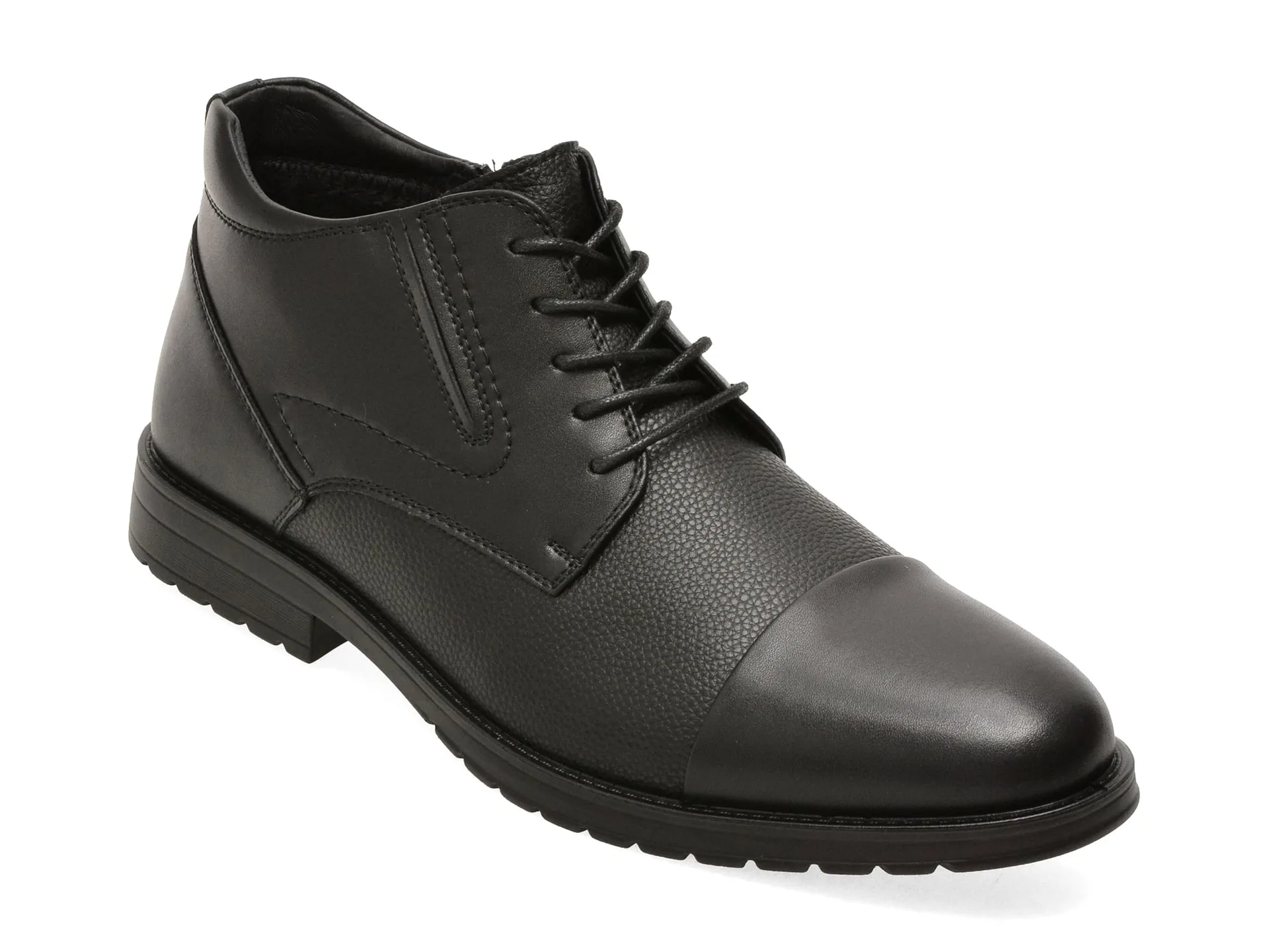 Ghete elegante BITE THE BULLET negre, 95351, din piele naturala 1 Ghete elegante BITE THE BULLET negre