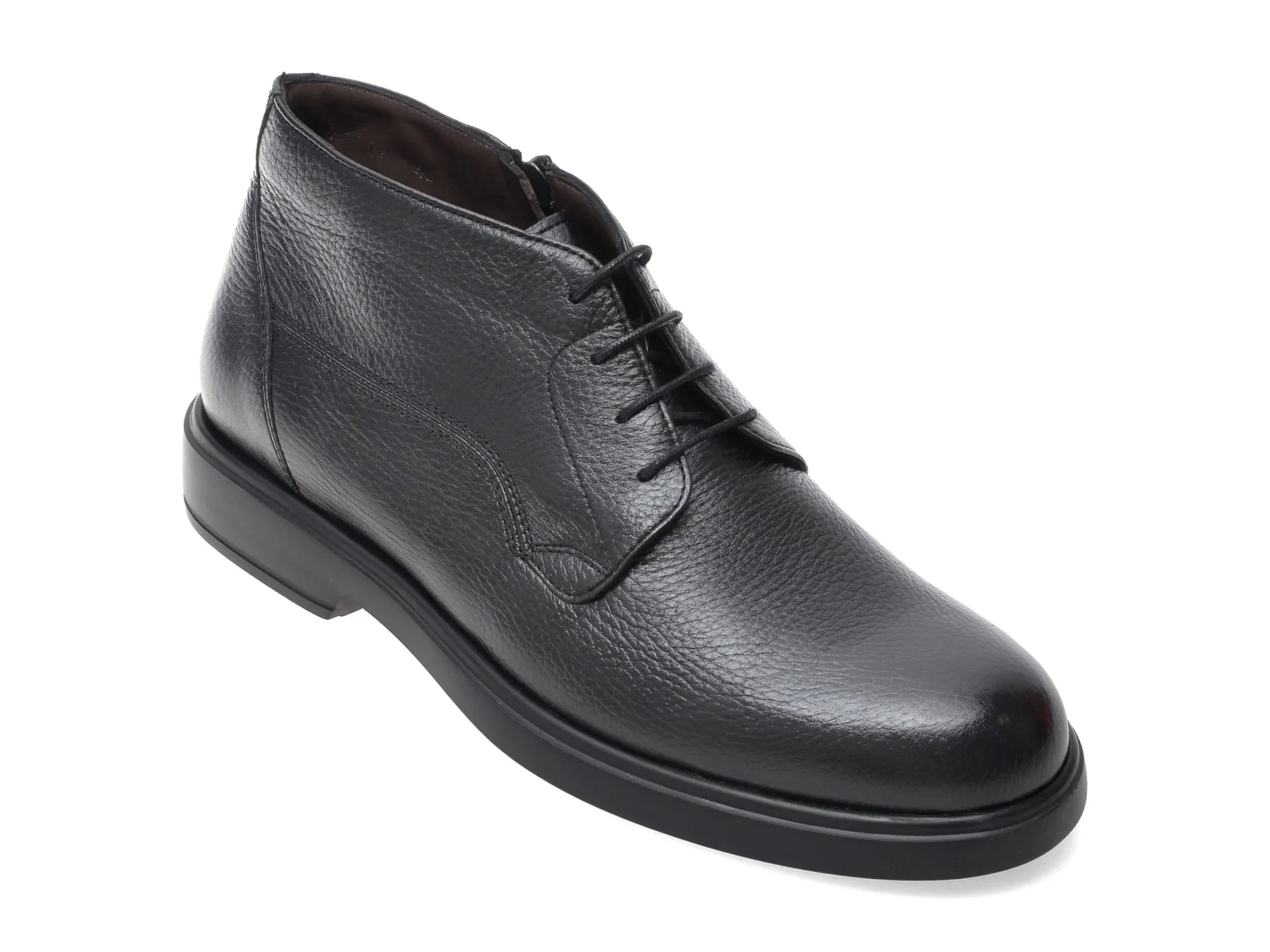 Ghete elegante LE COLONEL negre, 71707, din piele naturala 1 Ghete elegante LE COLONEL negre