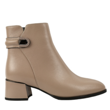 Ghete 485 Ghete elegante - dama - K350106 gri - piele naturala - cu toc