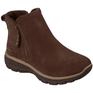 Ghete femei Skechers Easy Going Urban Zip 168188-CHOC