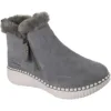 Ghete femei Skechers Wilshire Blvd - Fresh Zip 168108-OLV