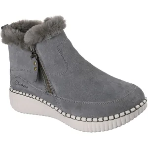 Ghete femei Skechers Wilshire Blvd - Fresh Zip 168108-OLV