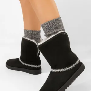 Ghete imblanite dama Alura negre