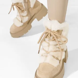 Ghete imblanite dama Aslyn bej