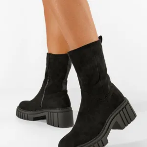 Ghete imblanite dama Cuarenta negre