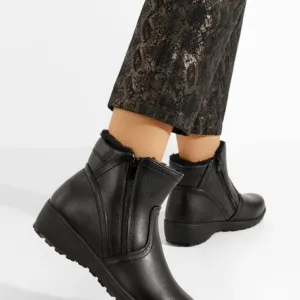 Ghete imblanite dama Lesara negre